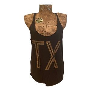 NO TAG BLACK | GOLD TX TANK